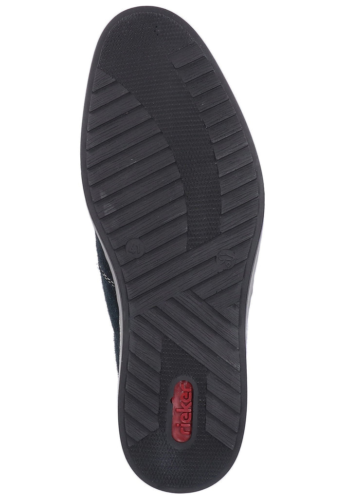 Rieker Slipper Leder Pazifik - surf4shoes