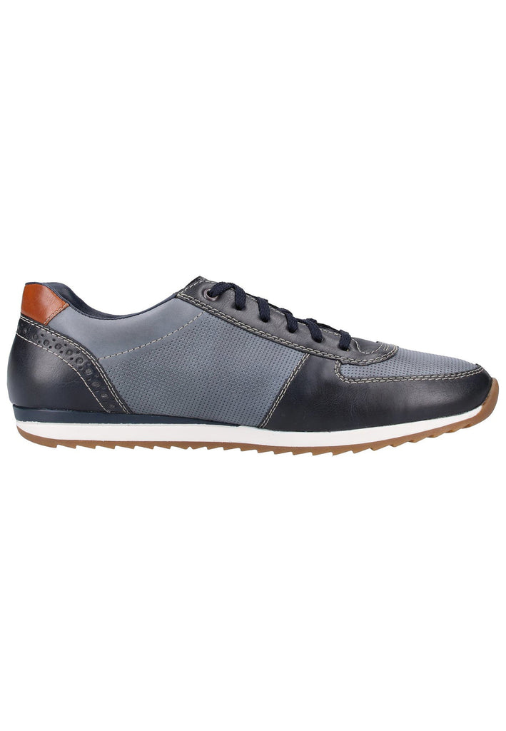 Rieker Sneaker Lederimitat Ozean - surf4shoes