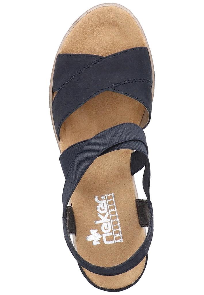 Rieker Sandalen Leder Pazifik - surf4shoes