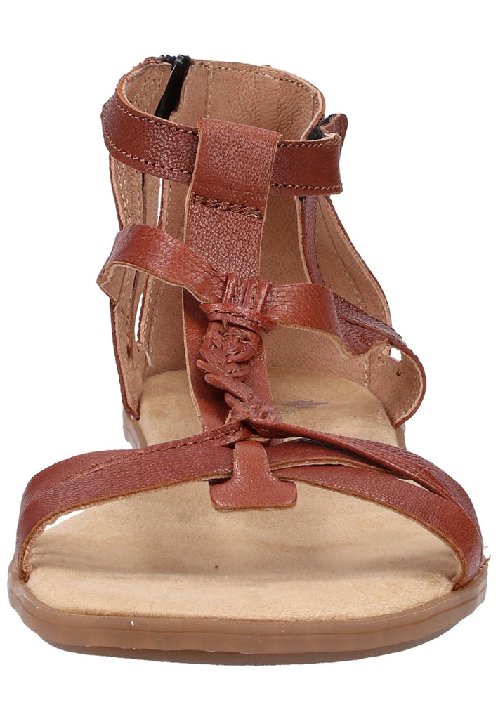 Rieker Sandalen Glattleder Braun - surf4shoes