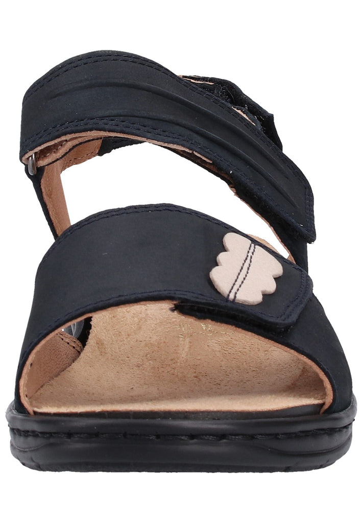 Rieker Sandalen Lederimitat Marine - surf4shoes