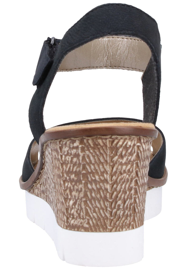 Rieker Sandalen Lederimitat Pazifik - surf4shoes