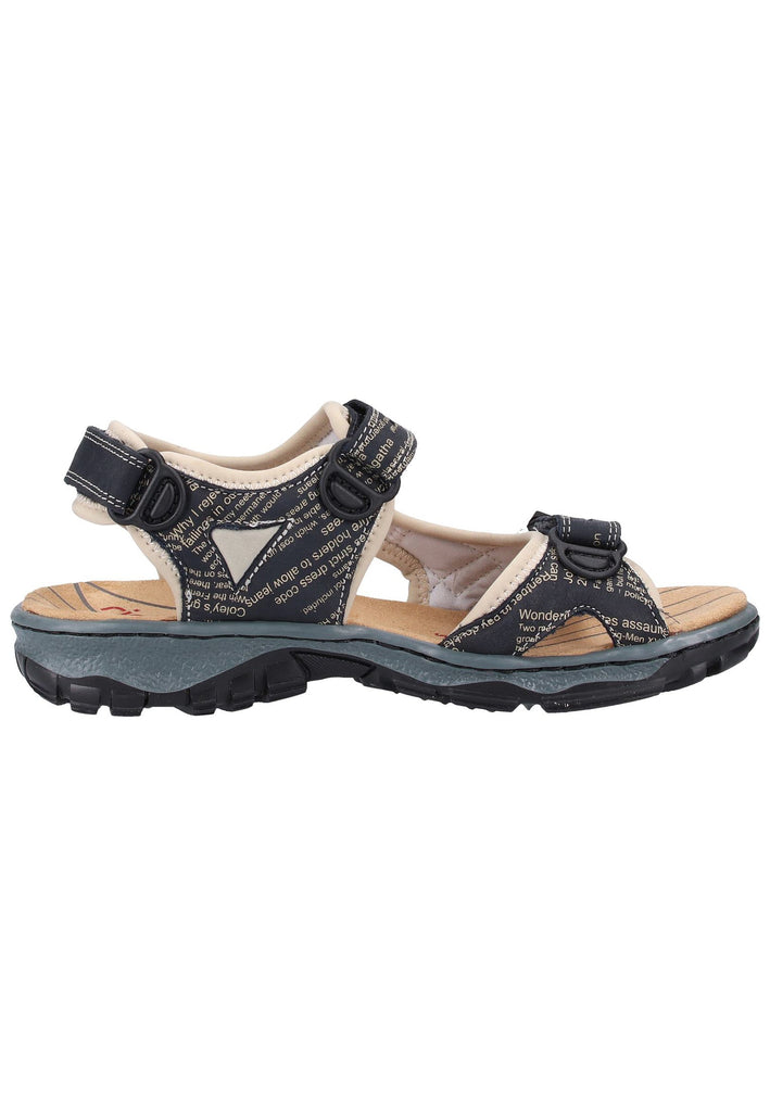 Rieker Wanderschuhe Leder Pazifik - surf4shoes