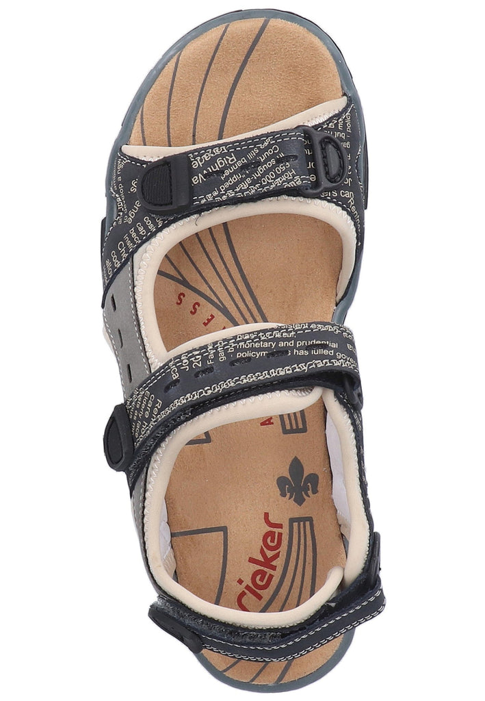 Rieker Wanderschuhe Leder Pazifik - surf4shoes
