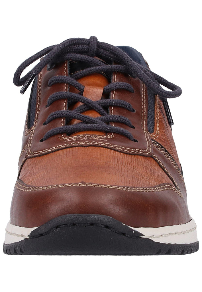 Rieker Sneaker Lederimitat Kastanie - surf4shoes