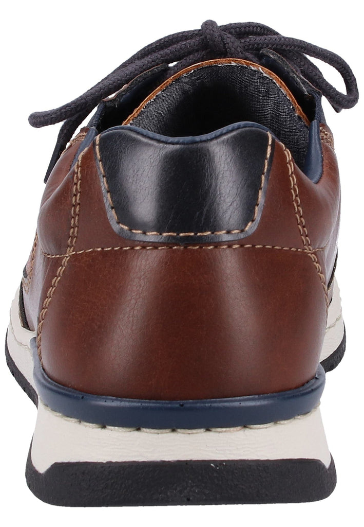 Rieker Sneaker Lederimitat Kastanie - surf4shoes