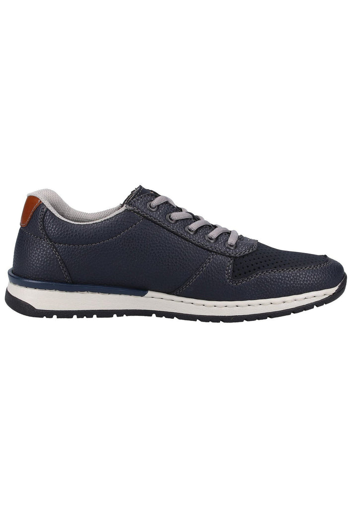 Rieker Sneaker Lederimitat Navy - surf4shoes