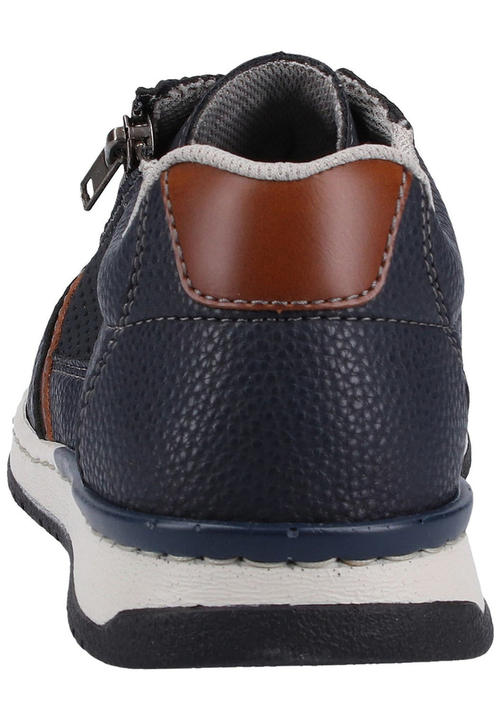 Rieker Sneaker Lederimitat Navy - surf4shoes