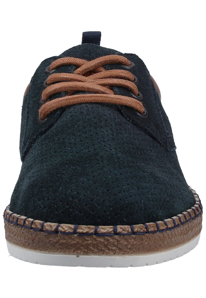 Rieker Sneaker Nubukleder Pazifik - surf4shoes