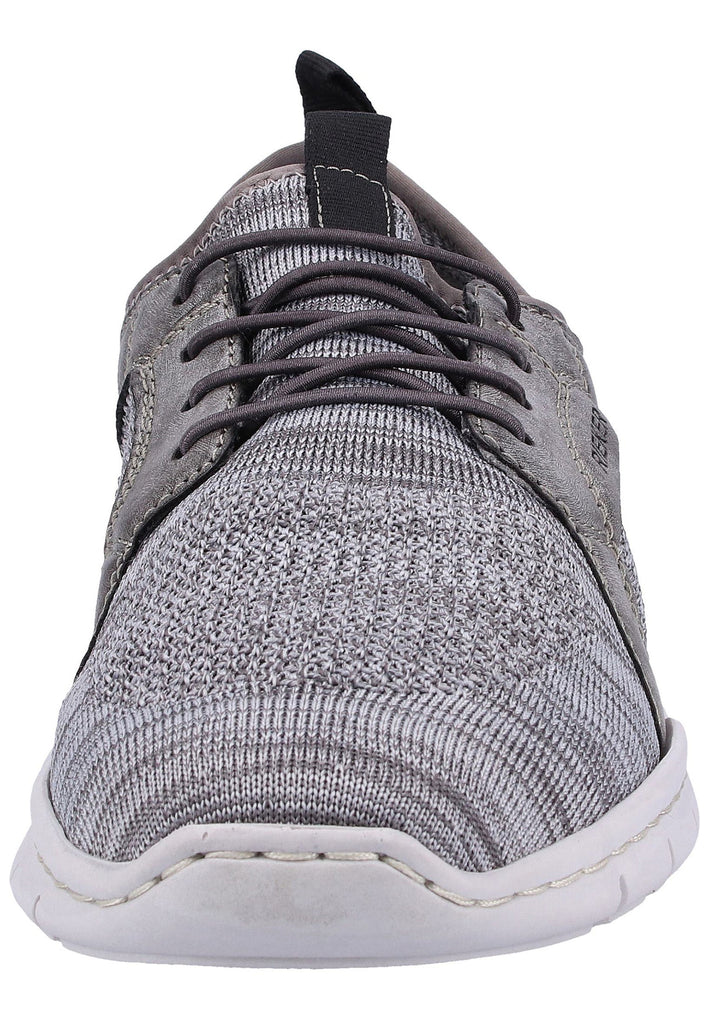 Rieker Sneaker Lederimitat/Textil Grau - surf4shoes