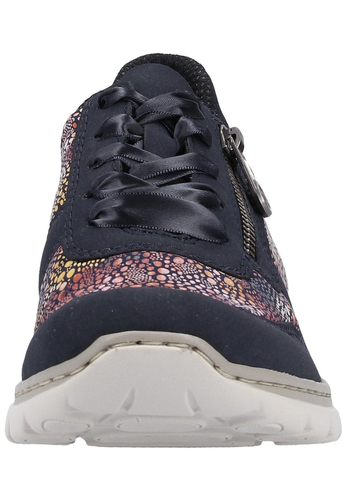 Rieker Sneaker Lederimitat Pazifik - surf4shoes