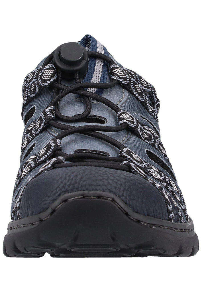 Rieker Wanderschuhe Lederimitat Pazifik - surf4shoes