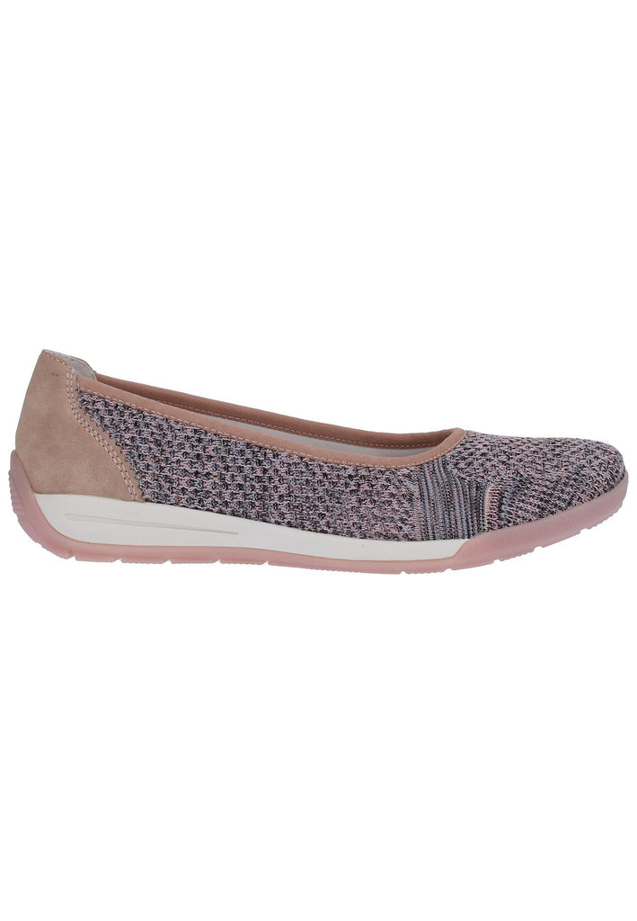 Rieker Ballerinas Textil Rosa - surf4shoes