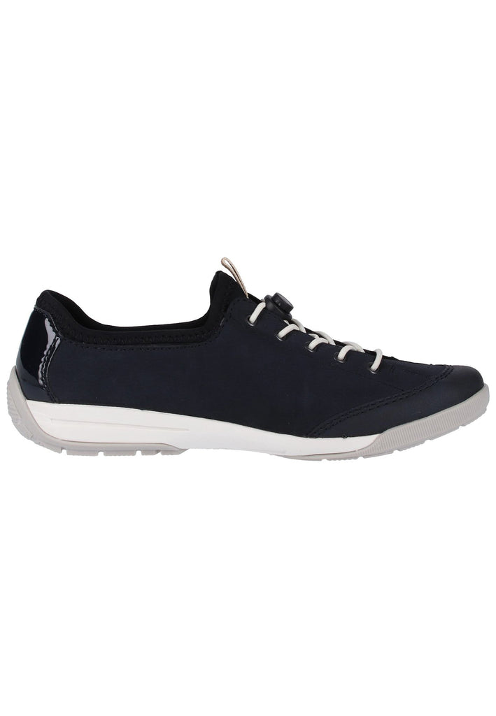 Rieker Sneaker Lederimitat Dunkelblau - surf4shoes