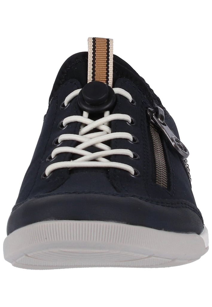 Rieker Sneaker Lederimitat Dunkelblau - surf4shoes