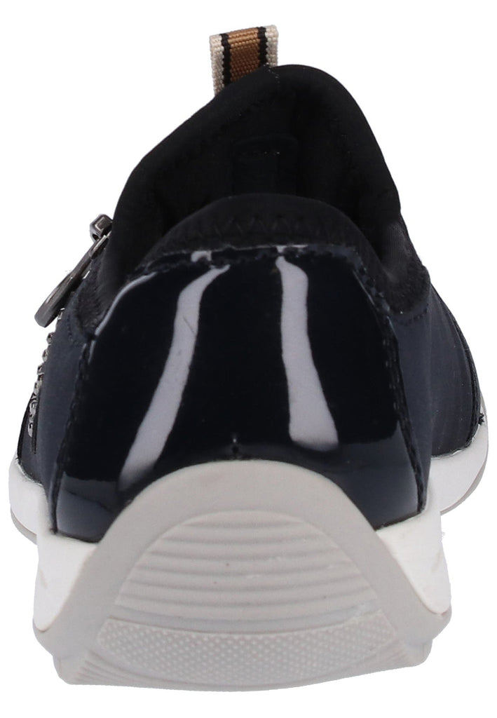 Rieker Sneaker Lederimitat Dunkelblau - surf4shoes