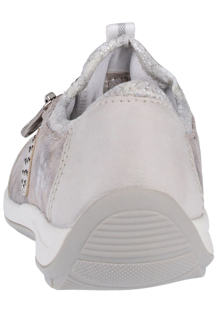 Rieker Sneaker Lederimitat Rose Metallic - surf4shoes