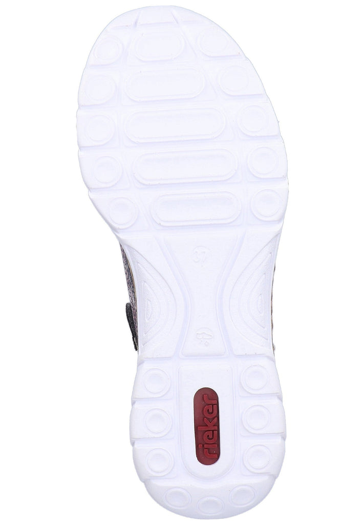 Rieker Halbschuhe Lederimitat Pazifik - surf4shoes