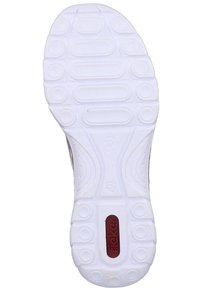 Rieker Sneaker Lederimitat Grau - surf4shoes