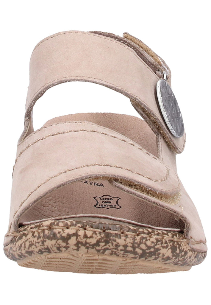 Rieker Sandalen Nubukleder Grau - surf4shoes