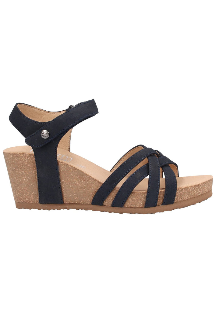 Rieker Sandalen Lederimitat Pazifik - surf4shoes