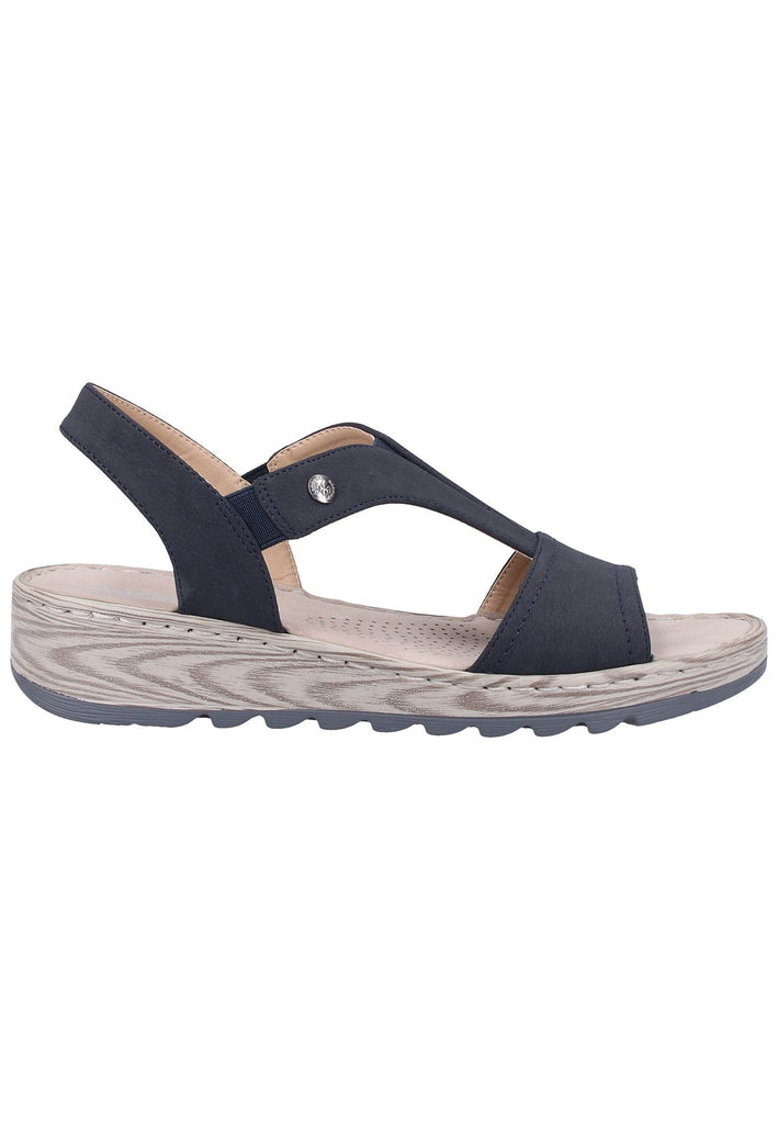 Rieker Sandalen Lederimitat Pazifik - surf4shoes