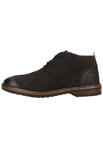 Rieker Halbschuhe Glattleder Schwarz Warmfutter - surf4shoes