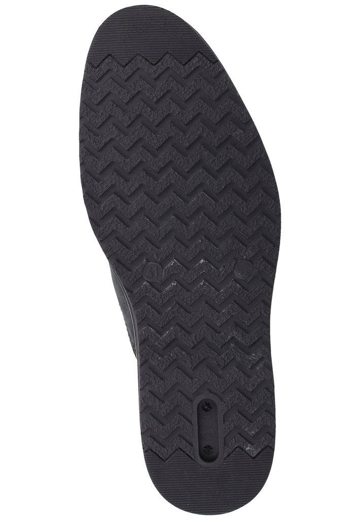 Rieker Slipper Glattleder Blau - surf4shoes