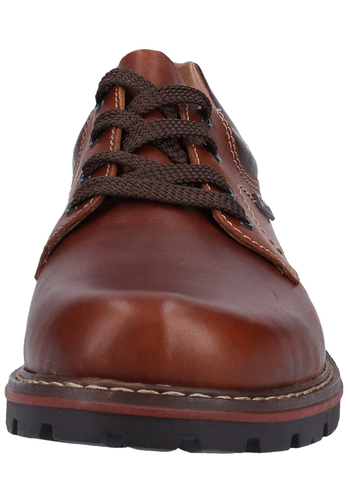Rieker Halbschuhe Glattleder Braun - surf4shoes
