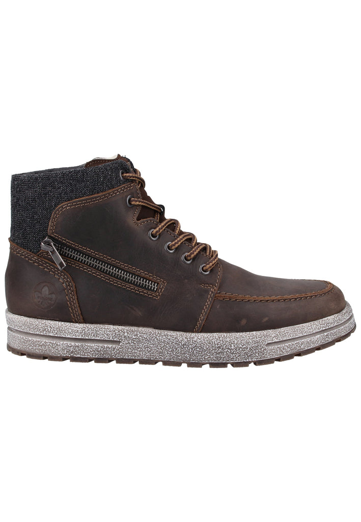 Rieker Sneaker Leder Nougat Warmfutter - surf4shoes