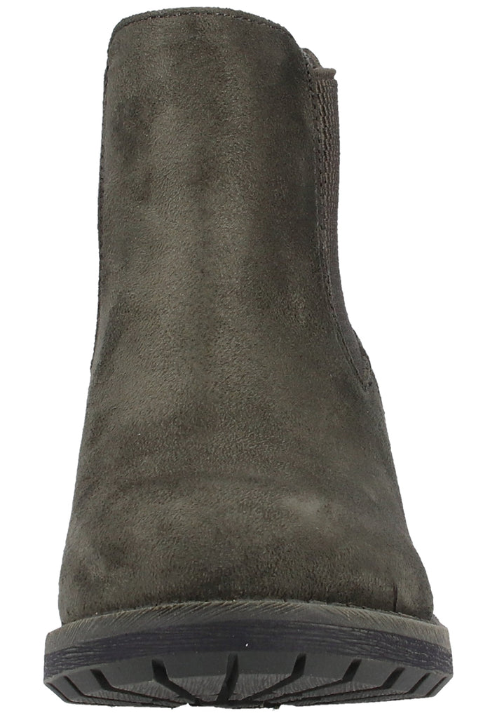 Rieker Stiefelette Lederimitat Beige Warmfutter - surf4shoes