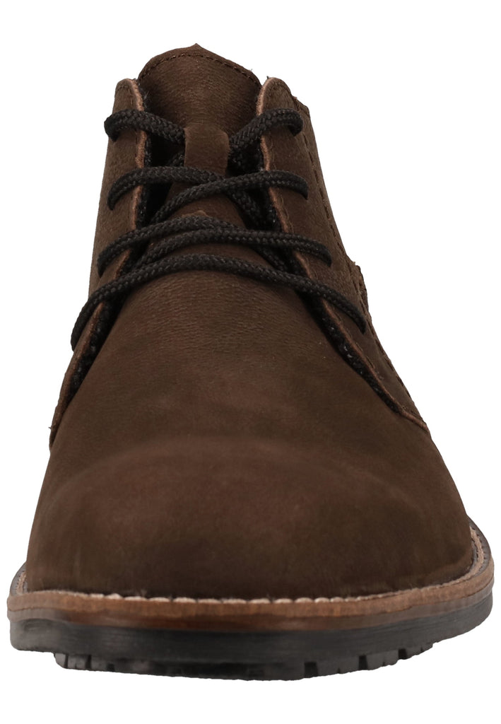 Rieker Halbschuhe Leder Braun/Schwarz - surf4shoes