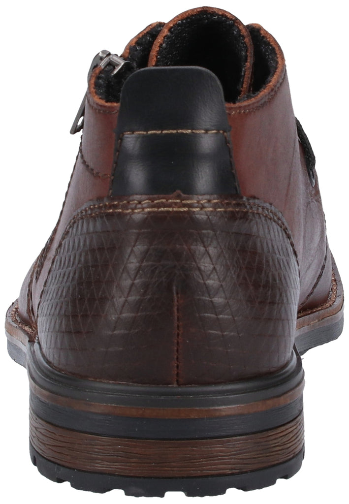 Rieker Halbschuhe Glattleder Mokka - surf4shoes