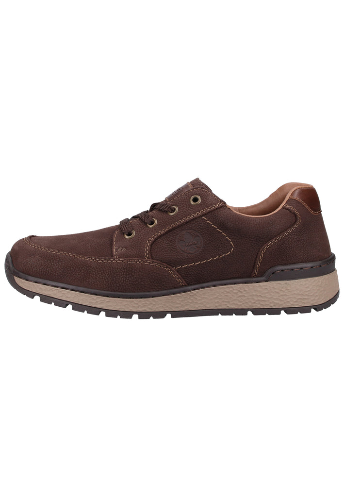 Rieker Sneaker Glattleder Braun - surf4shoes