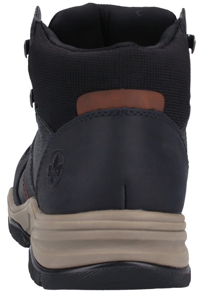 Rieker Stiefelette Lederimitat Pazifik Warmfutter - surf4shoes