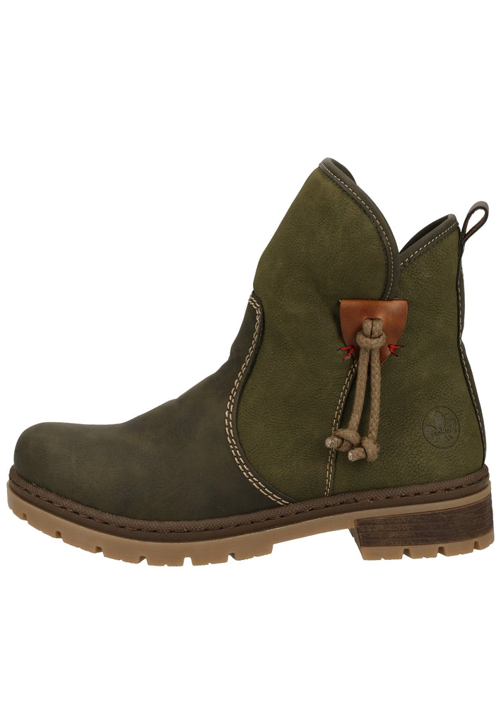 Rieker Stiefelette Lederimitat Forest Warmfutter - surf4shoes