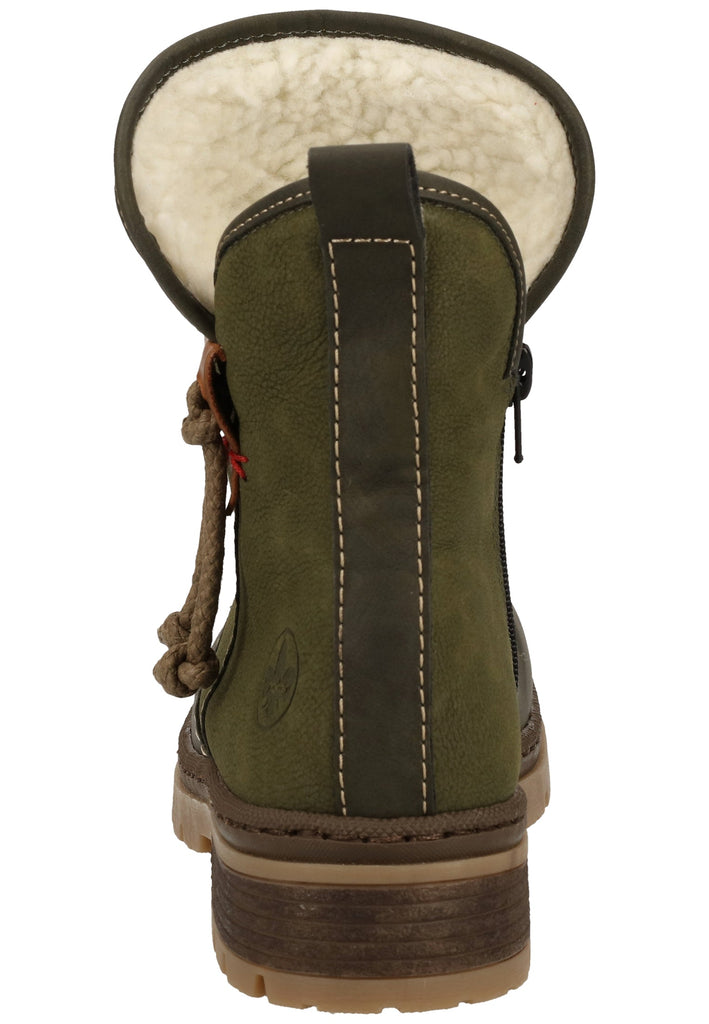 Rieker Stiefelette Lederimitat Forest Warmfutter - surf4shoes