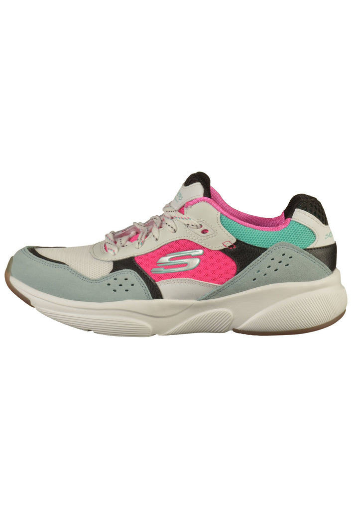 Skechers Sneaker Leder Weiß - surf4shoes
