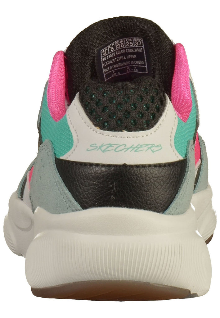 Skechers Sneaker Leder Weiß - surf4shoes