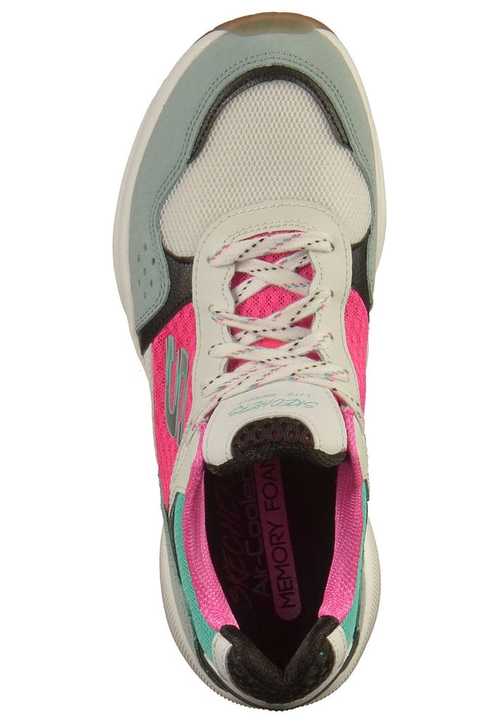 Skechers Sneaker Leder Weiß - surf4shoes