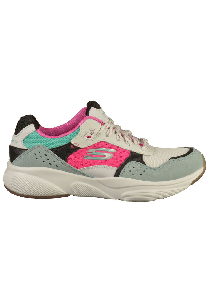 Skechers Sneaker Leder Weiß - surf4shoes