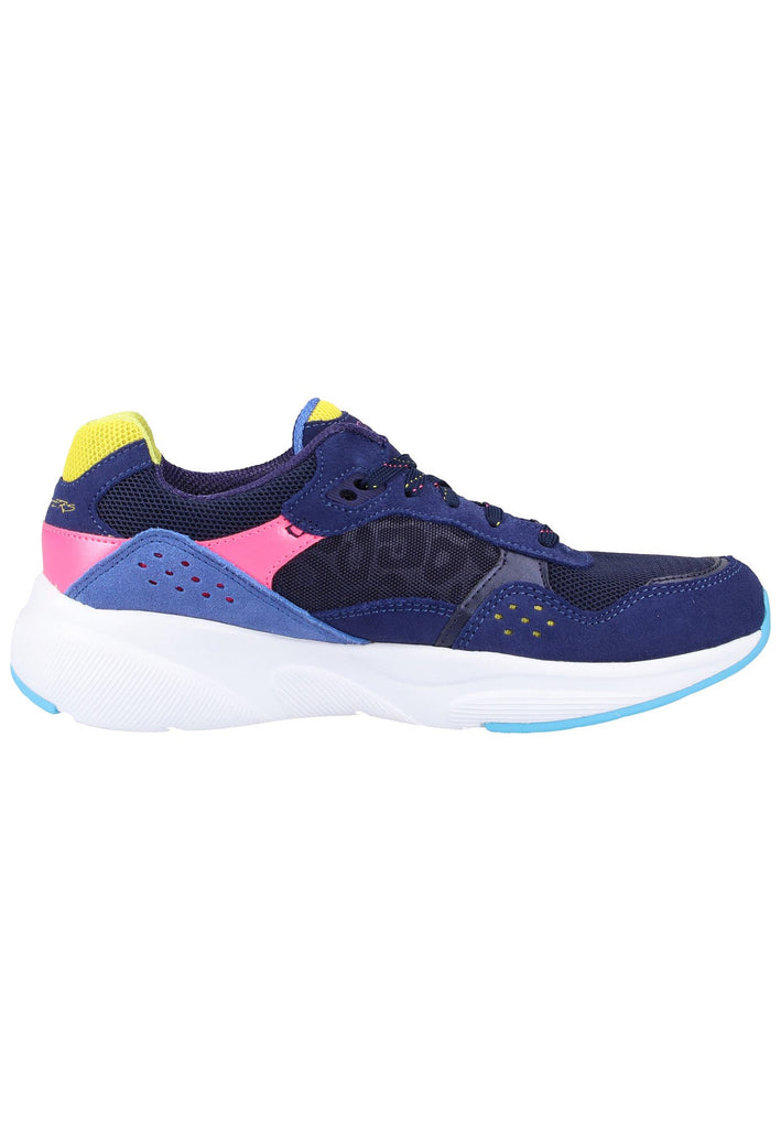Skechers Sneaker Leder Blau - surf4shoes