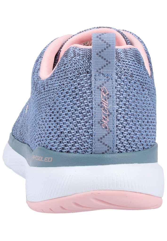 Skechers Sneaker Textil Blau - surf4shoes