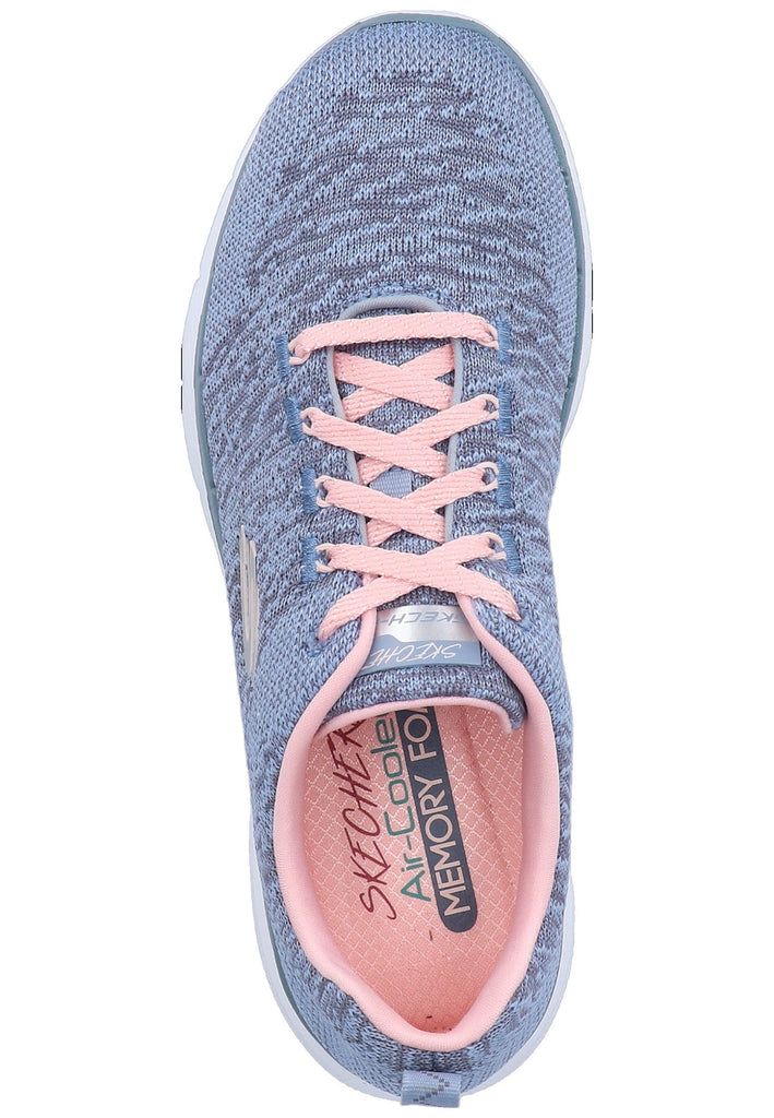 Skechers Sneaker Textil Blau - surf4shoes