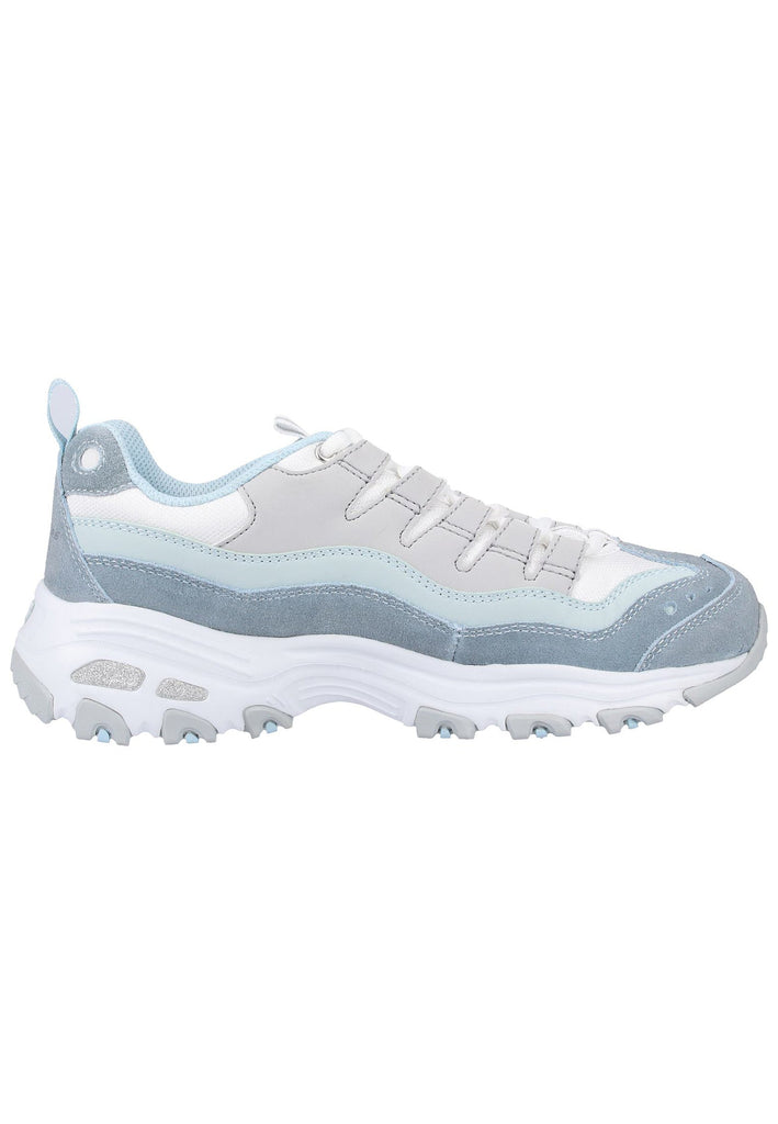 Skechers Sneaker Leder Blau - surf4shoes