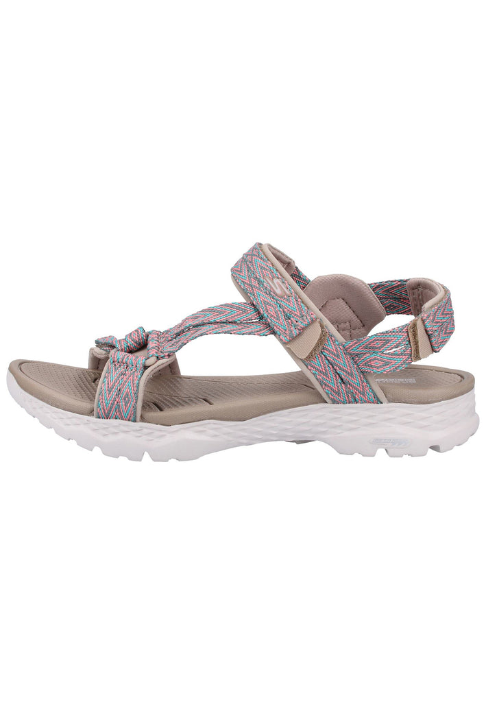 Skechers Sandalen Textil Grau - surf4shoes