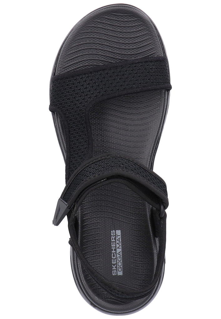 Skechers Sandalen Textil Schwarz - surf4shoes