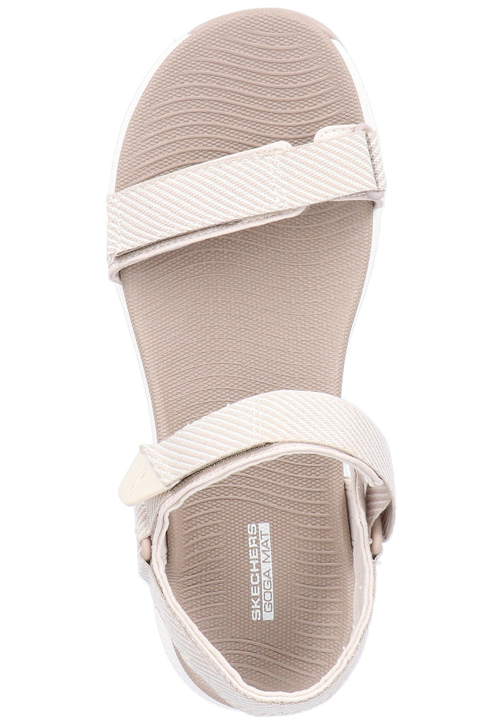Skechers Sandalen Textil Grau - surf4shoes