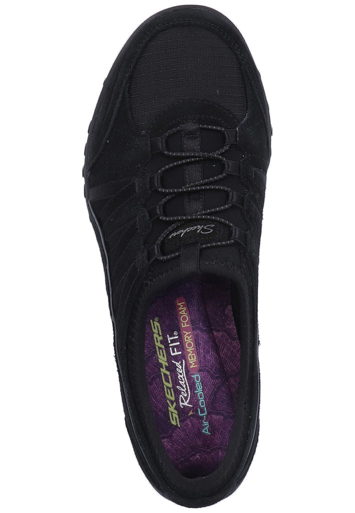 Skechers Sneaker Leder Schwarz - surf4shoes