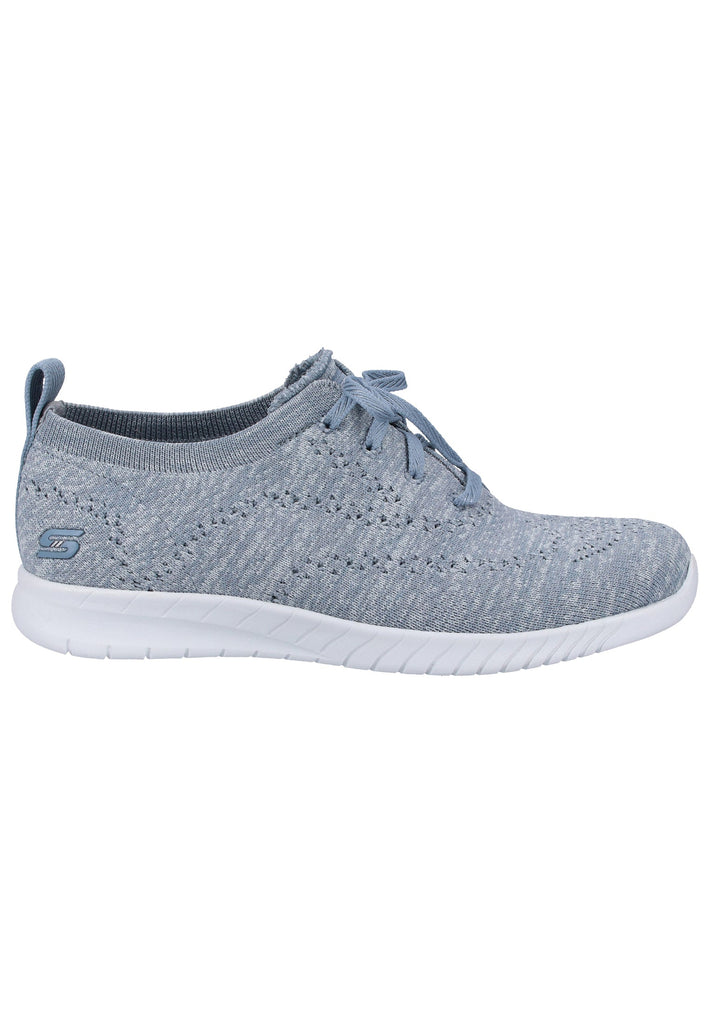 Skechers Sneaker Textil Blau - surf4shoes